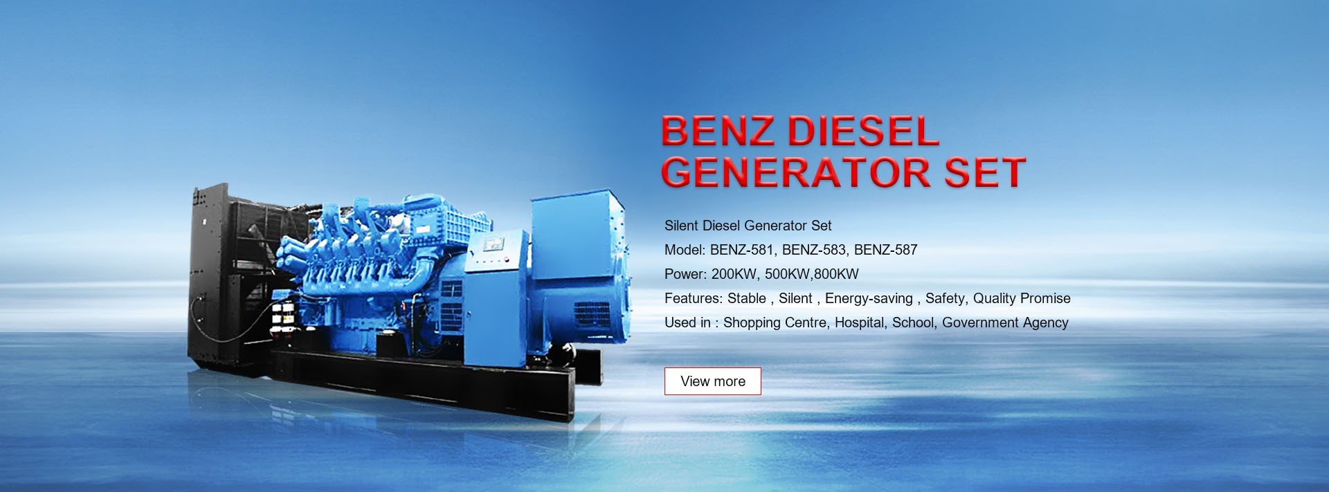chất lượng Bộ máy phát điện diesel Cummins nhà máy sản xuất