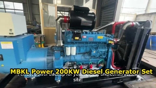Bộ máy phát điện Diesel 200KW – MBKL Power