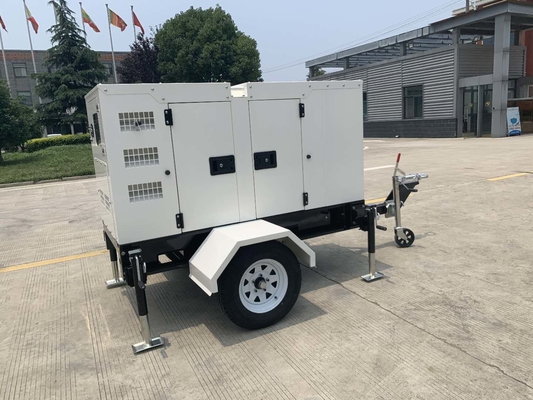 Giá tốt. Cummins KTA38-G9 1000KW 1250KVA Máy phát diesel xe kéo với ATS trực tuyến