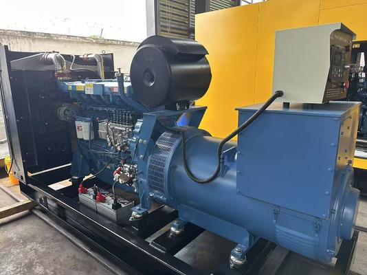 500KVA Likaduo bộ máy phát điện loại mở / im lặng Bộ máy phát điện diesel Bộ máy phát điện