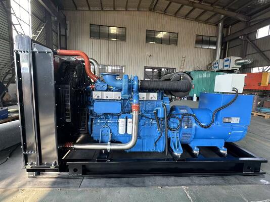 Bộ máy phát điện diesel loại mở 500KW 625KVA với động cơ Yuchai và đầu ra 230V / 400V