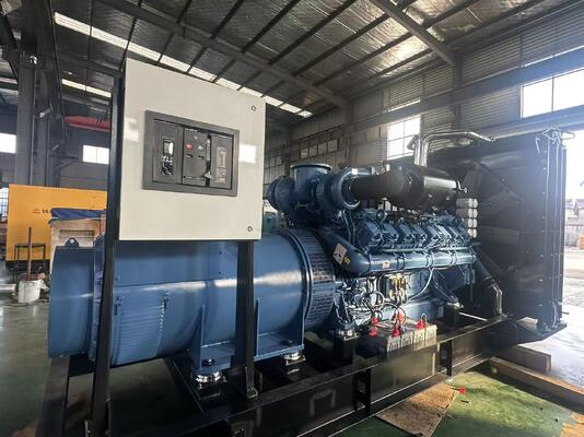 Bộ máy phát điện diesel loại mở Yuchai 2000KVA/1600KW đáng tin cậy - Giải pháp điện công nghiệp hạng nặng