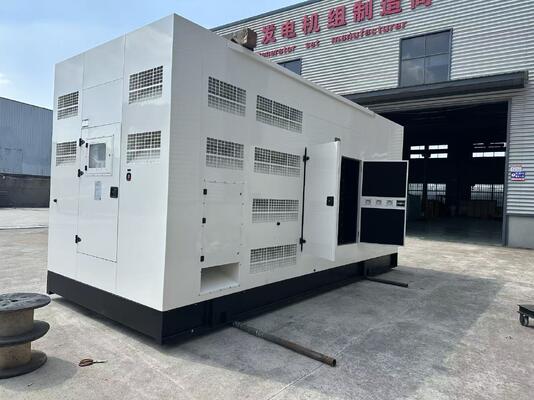 OEM & Xuất khẩu bộ máy phát điện âm thầm 1000kW cho các đại lý toàn cầu