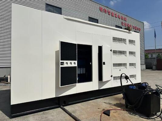 Máy phát điện diesel âm thầm 1250kVA tiết kiệm nhiên liệu cho xây dựng và sử dụng công nghiệp