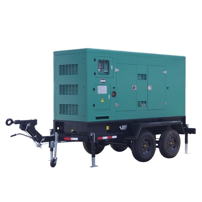 460KW 575KVA Thiết bị phát điện diesel kiểu trailer im lặng với động cơ Cummins KTAA19-G6